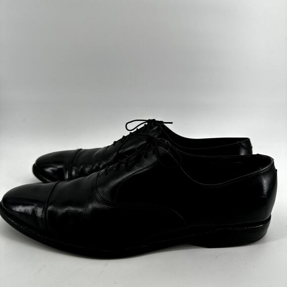 Allen Edmonds Park Avenue Cap Toe Oxford Dress Shoe Leather Formal Black 13AA main image 6